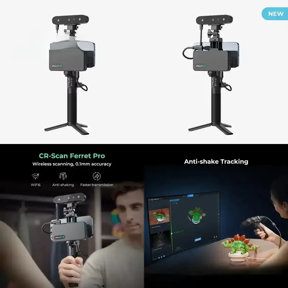 เครื่องสแกน 3 มิติ ระดับมืออาช - Handheld 3D Scanner High Precision บทวิจารณ์และราคา